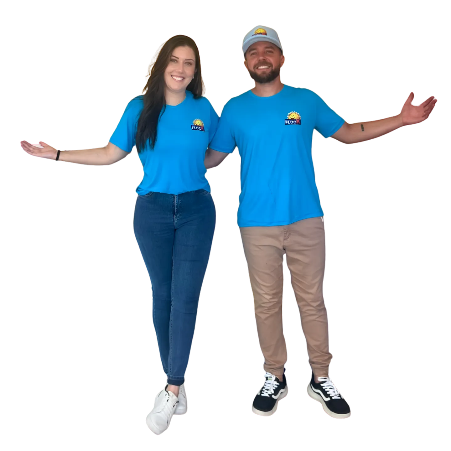 Dois irmãos responsáveis pela Sorveteria Flock